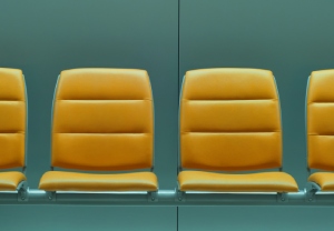 Row of chairs