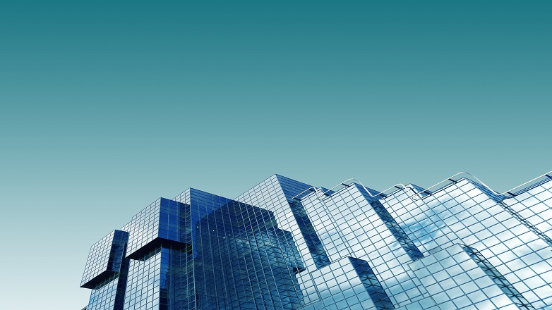 glass building