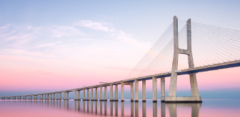 Bridge over water